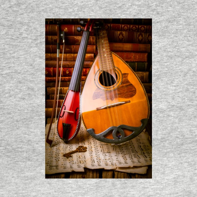 Mandolin and Pocket Violin by photogarry